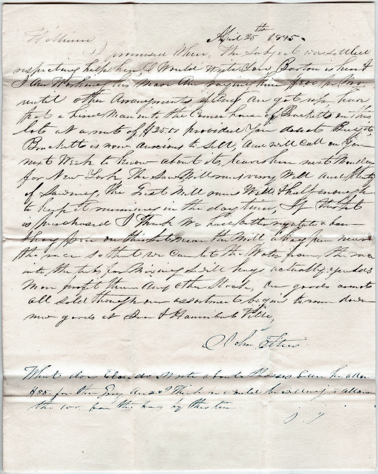 Translation of Letter from H. Studtmann to Vorsitzer, August 18, 1932] -  Page 3 of 3 - The Portal to Texas History